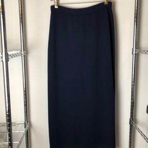 St. John knit Elegant Navy Blue Women's Skirt